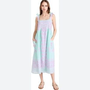 Juliet Dunn Dress Dhaka Print - 2